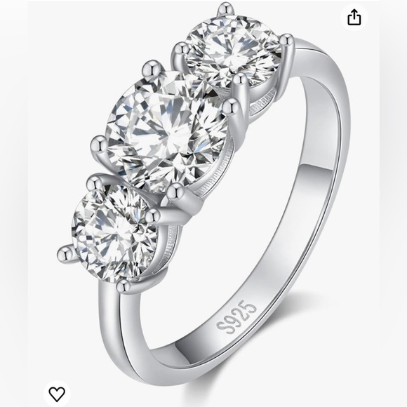 Jewelry - 2ct Moissanite Engagement Ring